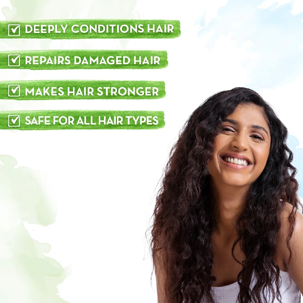 BhringAmla Hair Mask with Bhringraj and Amla for Intense Hair Treatment, 200 g-3.webp